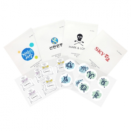 벽에 붙이는 간편 판촉 향수패치 4매 #2