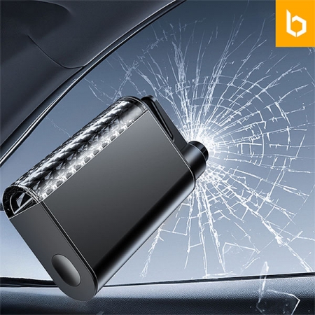 유즈비 차량용 비상탈출 망치 LED 비상등 랜턴 #4