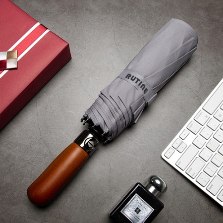 루티네 우드핸들 자동 3단 우산 #3