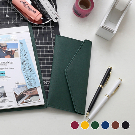 클래식레더 펜파우치 // OPP케이스 포함 #6