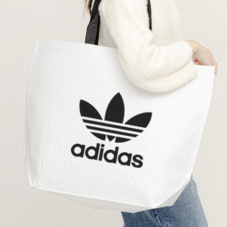 친환경 인증 R-PET 검정내피 고밀도 리유저블백 (중량 170g)(소,중,대) #5