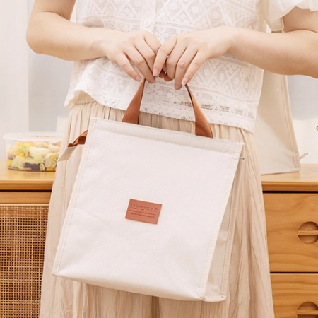 로페리아 지퍼식 베이지 패션 보온보냉백 L 0190273 #2