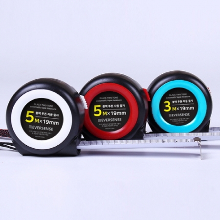 에버센스 블랙 투톤 자동 줄자 3M / 5M #2