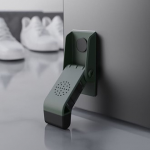 무타공 현관 말발굽 자석 자동형 도어스토퍼