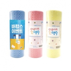 쉽게 사용할 수 있는 다용도 간편 롤행주 50매