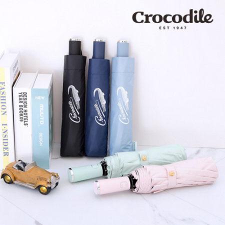 크로커다일 3단 60-10K UV차단 파스텔 암막 완전자동 우산 #2