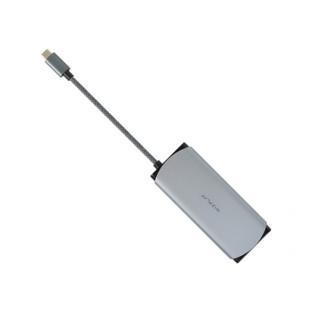 6 IN 1 멀티 USB허브 USB3.2 Gen2 10Gpbs HDMI RJ45 유선기가랜 PD 100W #3