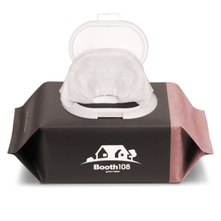 아로마 부스트 드라이시트 80매 2P 선물박스 튤립1,그리너리1 // 물티슈 타입 #5