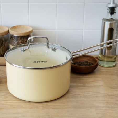 쿠비녹스 머쉬 크림 인덕션 편수냄비 18cm #2