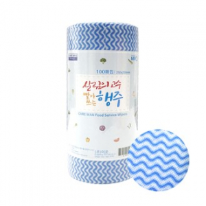 주방에서 쉽게 빨아쓰는 롤행주 100매