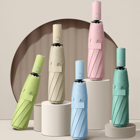 원터치 3단 완자동 스마일 양우산 #2