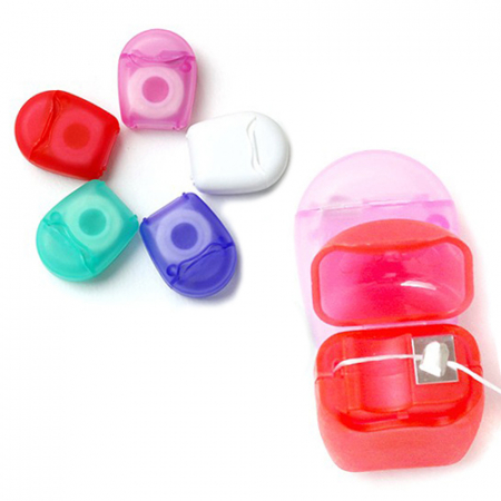 롤형 치실 둥근형 구강위생용품 휴대형치실 덴탈용품 // 색상랜덤 #2