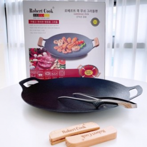 특대형 39cm그리들팬 + 전용가방 + 요리핀셋세트