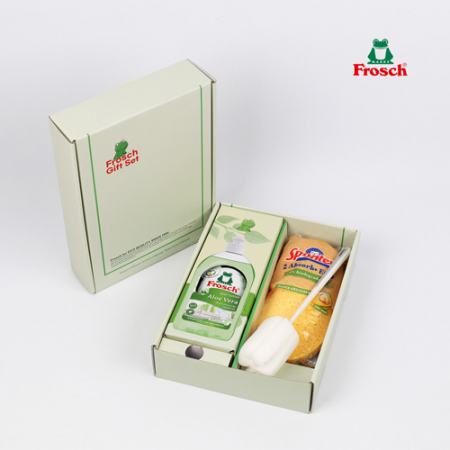 프로쉬 FSB 개구리 주방세제 스폰텍스 수세미 세척솔 3종 선물세트 3P #5