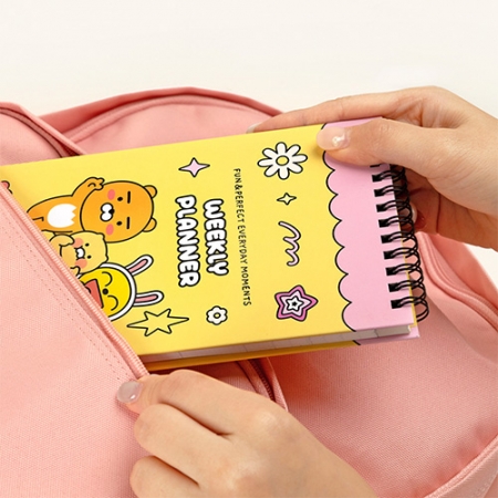 카카오프렌즈 새날 선물세트9 옐로우, 위클리플래너 + 아크릴탁상캘린더 #3