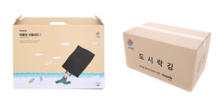 해풀잎 도시락김 선물세트 4g x 20개 #2