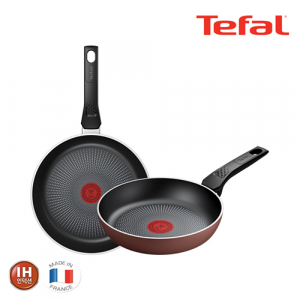 테팔 PTFE IH 뉴 셰프터치 2종세트 프라이팬 20cm + 24cm // 인덕션 가능