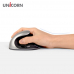 작은이미지: 유니콘 FX-700B 버티컬 무선마우스 2.4G BT 듀얼모드 손목보호 VDT증후군예방 USB충전식 #3