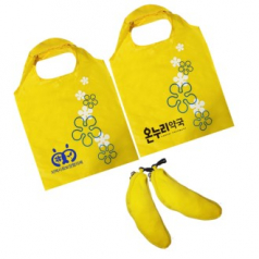 바나나 장바구니 시장가방 35x37