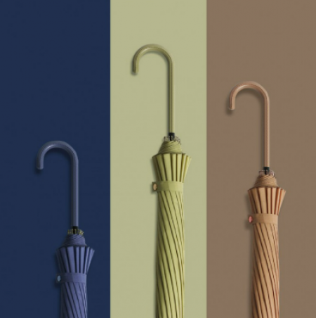 파스텔 장우산 우산 반자동 튼튼한 골프 16K  11컬러 #2