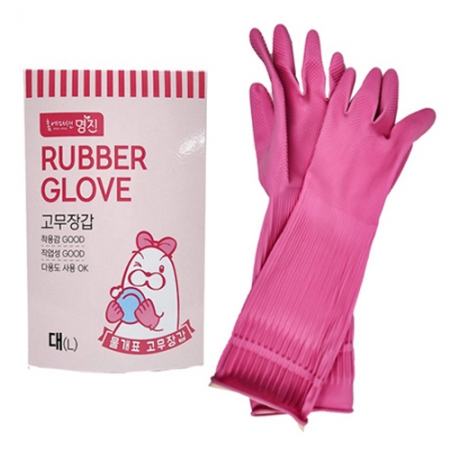 데일리 홈에디션 고무장갑 종이케이스 스티커부착 #2