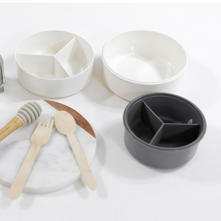 플라팜 PL-07 스팀홀 밀폐 3칸분리 도시락통 #2