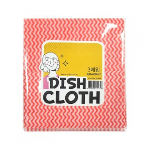 주방에서 사용하기 좋은 홍보 행주 3매입