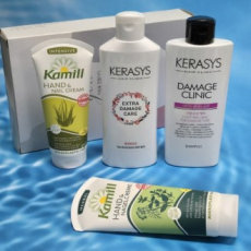 독일 카밀 핸드크림1 + 애경 삼푸+ 린스 선물 사은품, 단체 판촉 기념품 답례품 여행용욕실용품 기프트