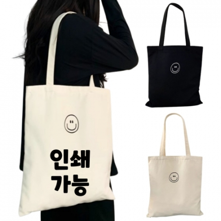 스마일에코백 캔버스에코백 에코가방 #2