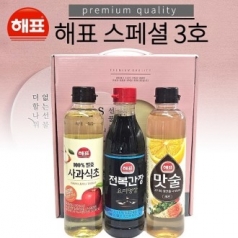 해표스페셜3호 선물세트, 간장, 식초, 명절선물