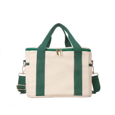 캔버스 피크닉백 보온보냉백 런치백 도시락가방 도시락통 #3