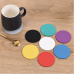 작은이미지: 무지개 pvc 원형 티코스터 컵받침 8cm #2