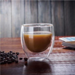 내열진공 이중컵 유리컵 250m