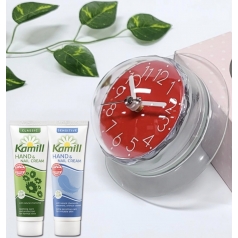 독일 카밀 핸드크림 +  흡착 볼록 시계 + 스포츠타올 수건 사은품, 선물, 로션 답례품 기념품, 행사 판촉물 욕실 용품 쿨타올 타월