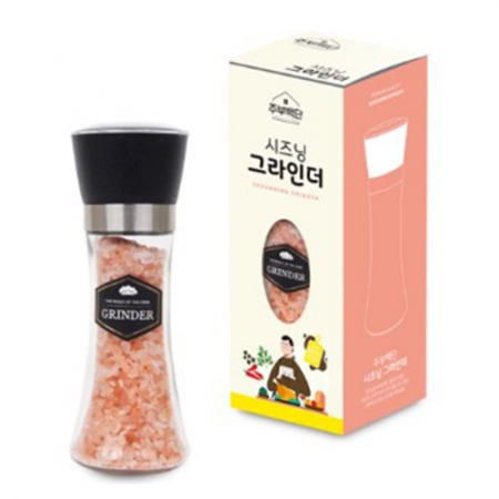 요리백단 히말라야 핑크솔트 그라인더 1개, 소금 명절 선물 세트 주방 #2