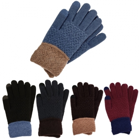 남성용 스마트폰 터치장갑 니트장갑 겨울장갑 #2