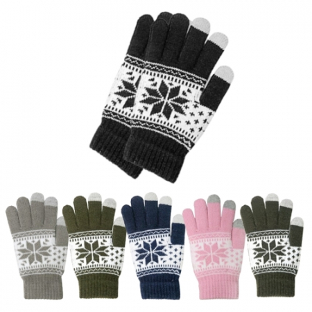 눈꽃장갑 스마트폰 터치장갑 니트장갑 겨울장갑 // 님여공용 #2