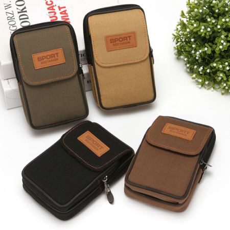 휴대용 캔버스 핸드폰 파우치 미니백 K25-14 #2