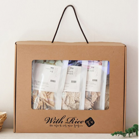 전통쌀과자_우리쌀라이스칩 4종 선물세트 150g x 4p #3