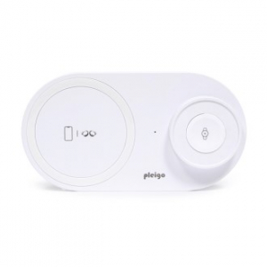 플레이고 A117A 3in1 고속무선충전패드 애플용, 갤럭시용