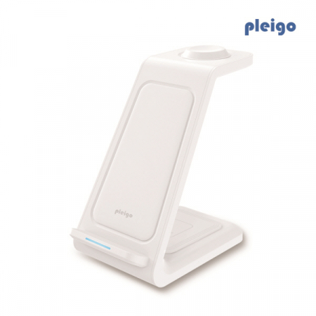 플레이고 A130 3in1 15W 고속무선충전기 애플용, 갤럭시용 #2