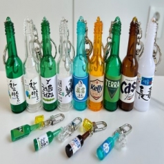 소주 키링 맥주 키홀더 가방장식 굿즈 선물 외국인