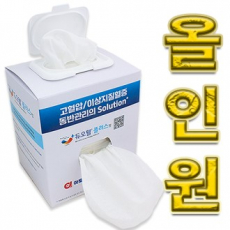 소량 독판인쇄 콤보물티슈 (물티슈+고급티슈)