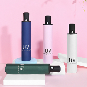 루티네 심플 자동 3단 암막 양우산 // 인쇄무료