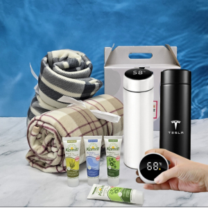 카밀핸드크림 + 망토 담요 + 텀블러 무릎담요 무릅담요 극세사담요 선물 사은품, 방한 용품 답례품 기념품 명절 선물 설선물 설날