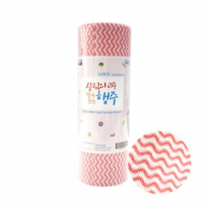간단히 뜯어쓰는 홍보 주방 롤행주 50매