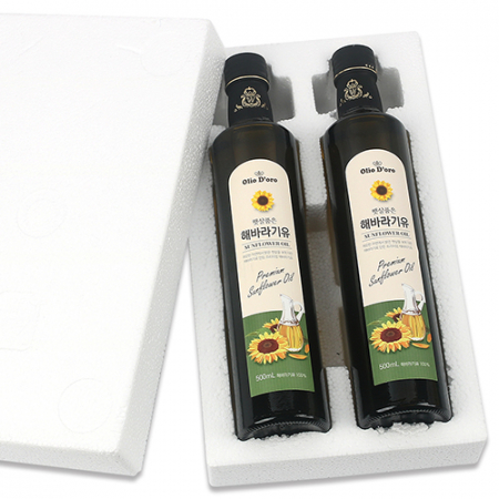 햇살담은 해바라기유세트500mlx2P 유리병 #4