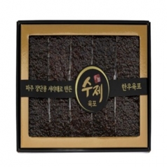 파주 장단콩 서리태 한우육포세트350g, 10+1