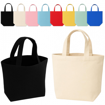 무지 미니에코백 미니캔버스백 보조가방 학원가방 // 인쇄제작가능 #2