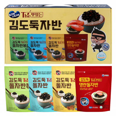 더 맛있는 김도둑 돌자반 4종세트 #2